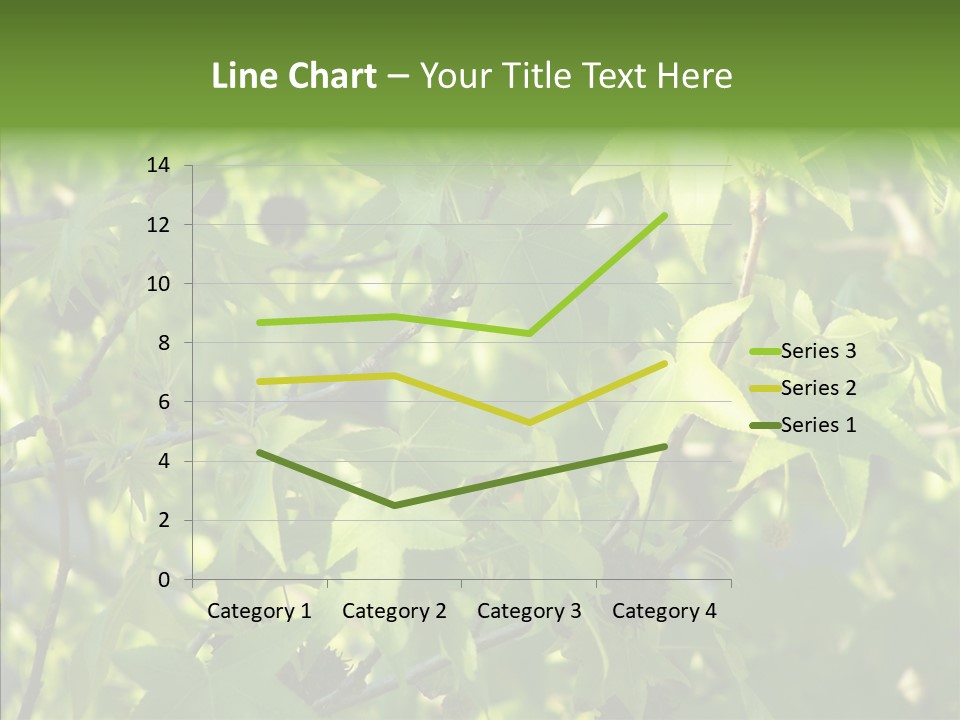 Leaves Bloom Spring Leaves PowerPoint Template