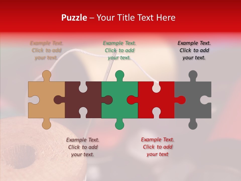 Pattern Thorn Snipper PowerPoint Template