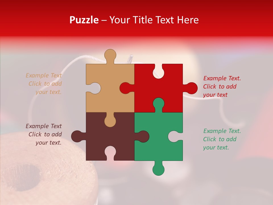 Pattern Thorn Snipper PowerPoint Template