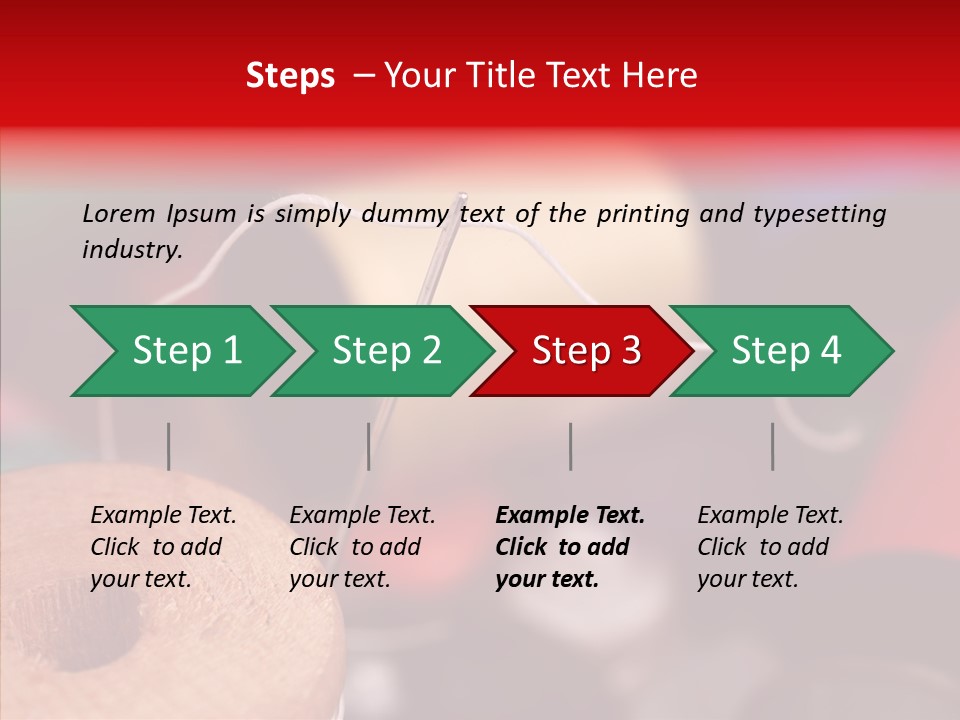 Pattern Thorn Snipper PowerPoint Template