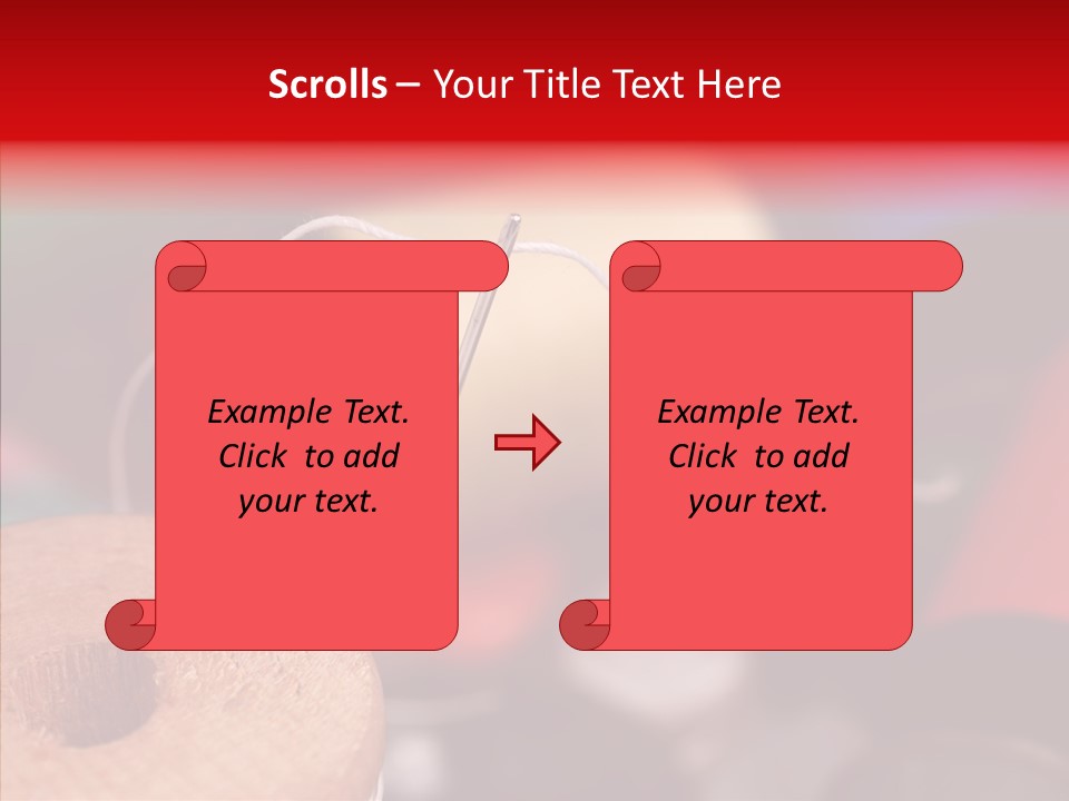 Pattern Thorn Snipper PowerPoint Template