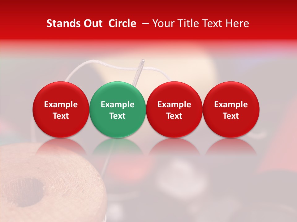 Pattern Thorn Snipper PowerPoint Template