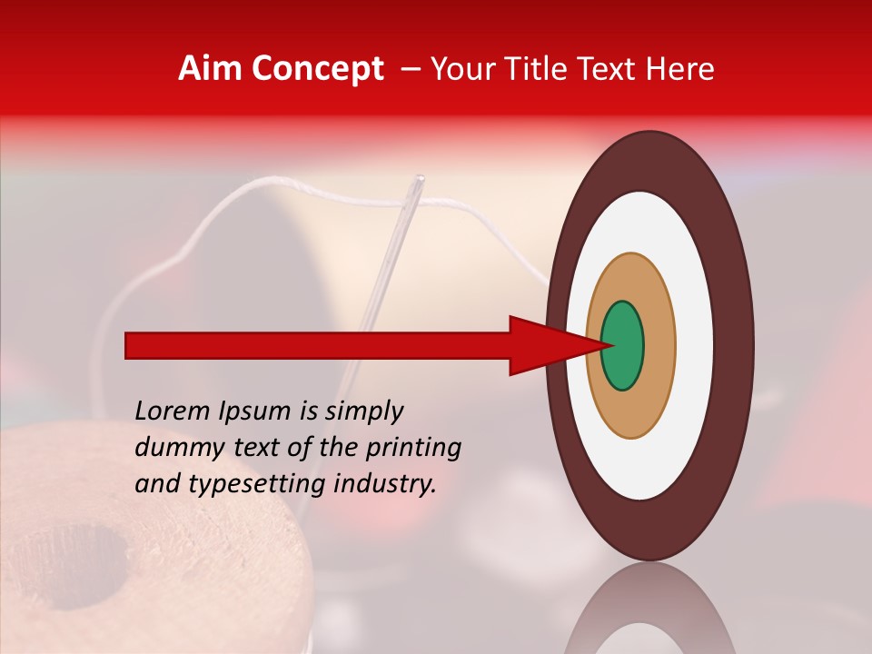 Pattern Thorn Snipper PowerPoint Template