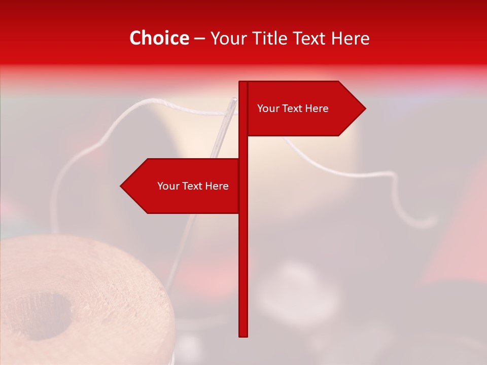 Pattern Thorn Snipper PowerPoint Template