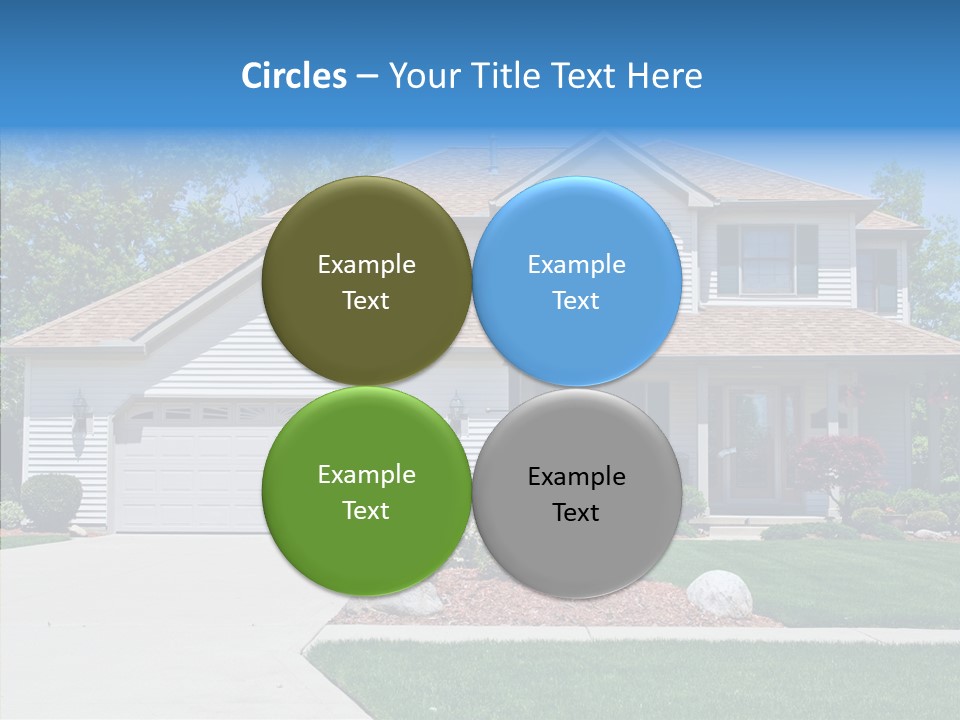 Door District Estate PowerPoint Template