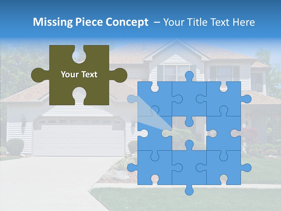 Door District Estate PowerPoint Template