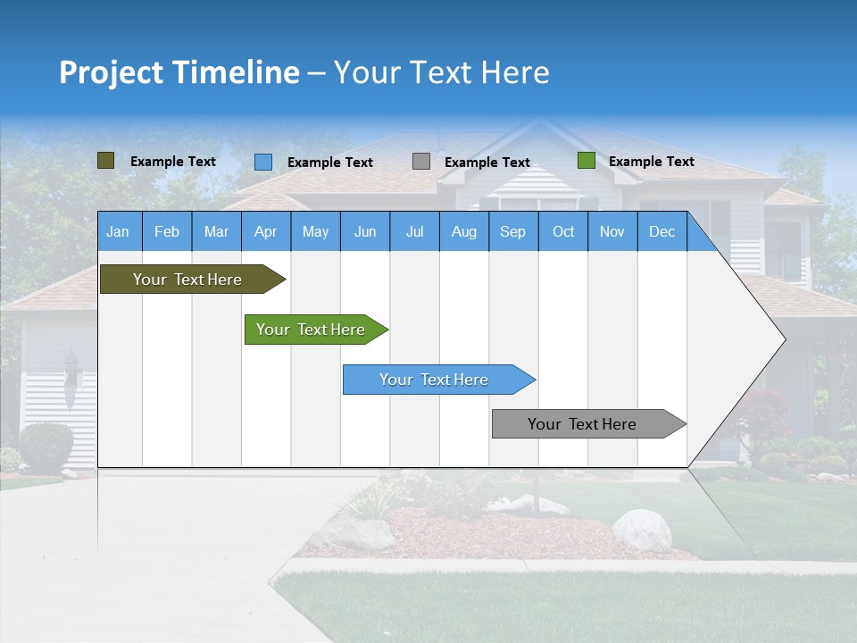 Door District Estate PowerPoint Template