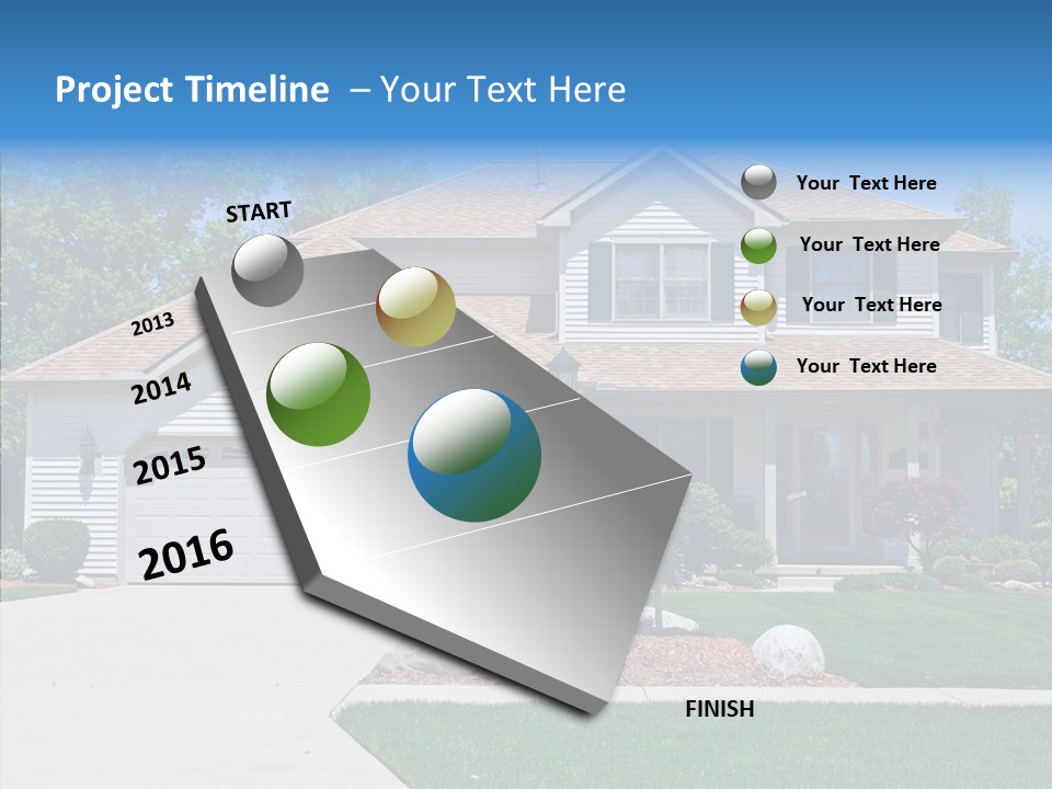 Door District Estate PowerPoint Template
