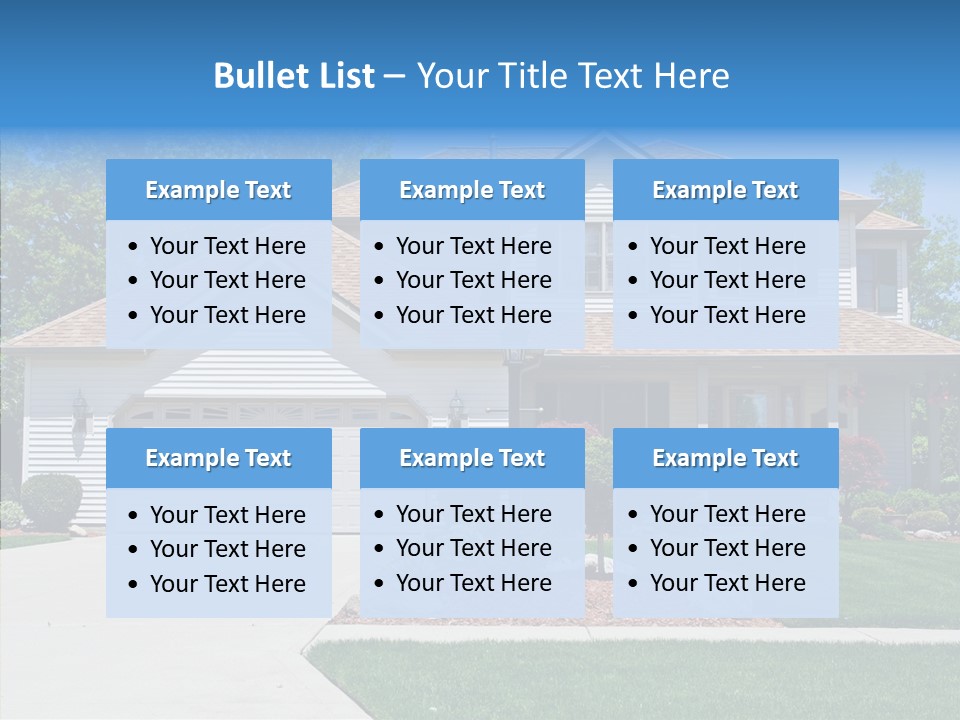 Door District Estate PowerPoint Template
