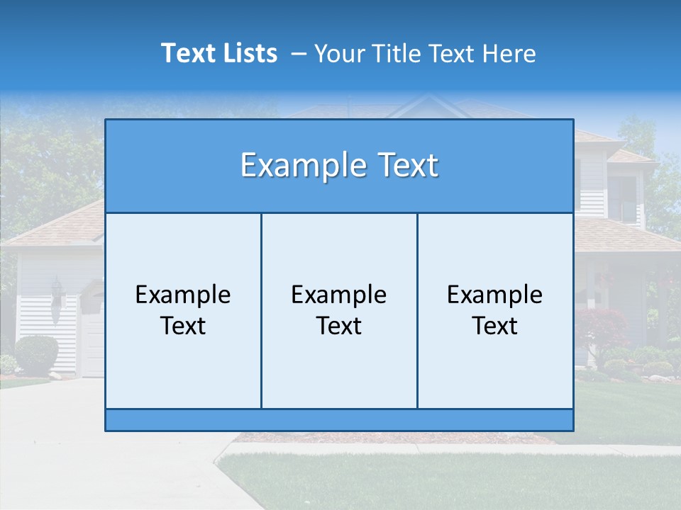 Door District Estate PowerPoint Template