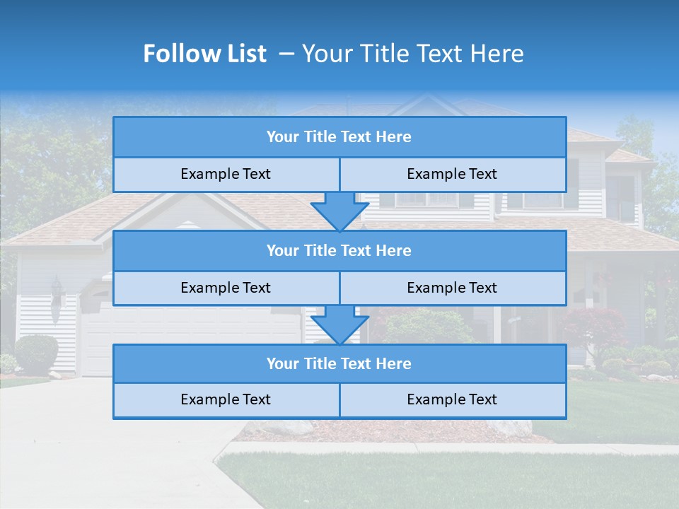 Door District Estate PowerPoint Template