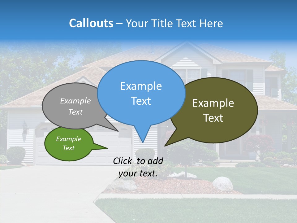 Door District Estate PowerPoint Template