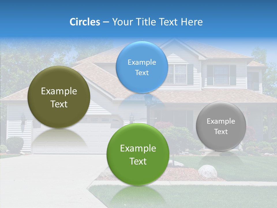 Door District Estate PowerPoint Template