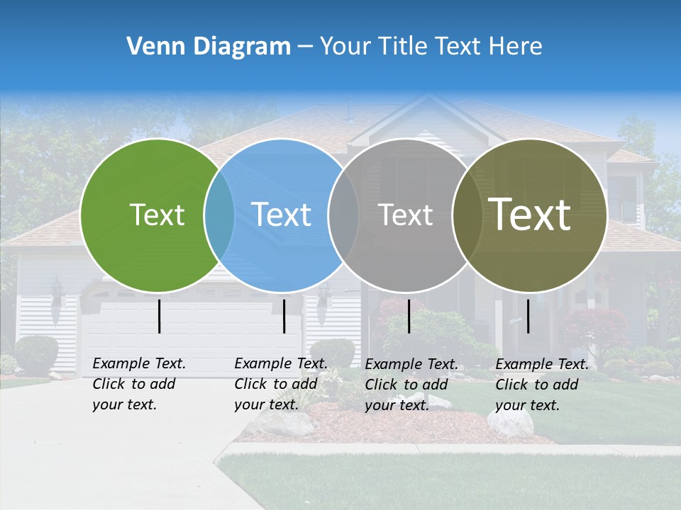 Door District Estate PowerPoint Template