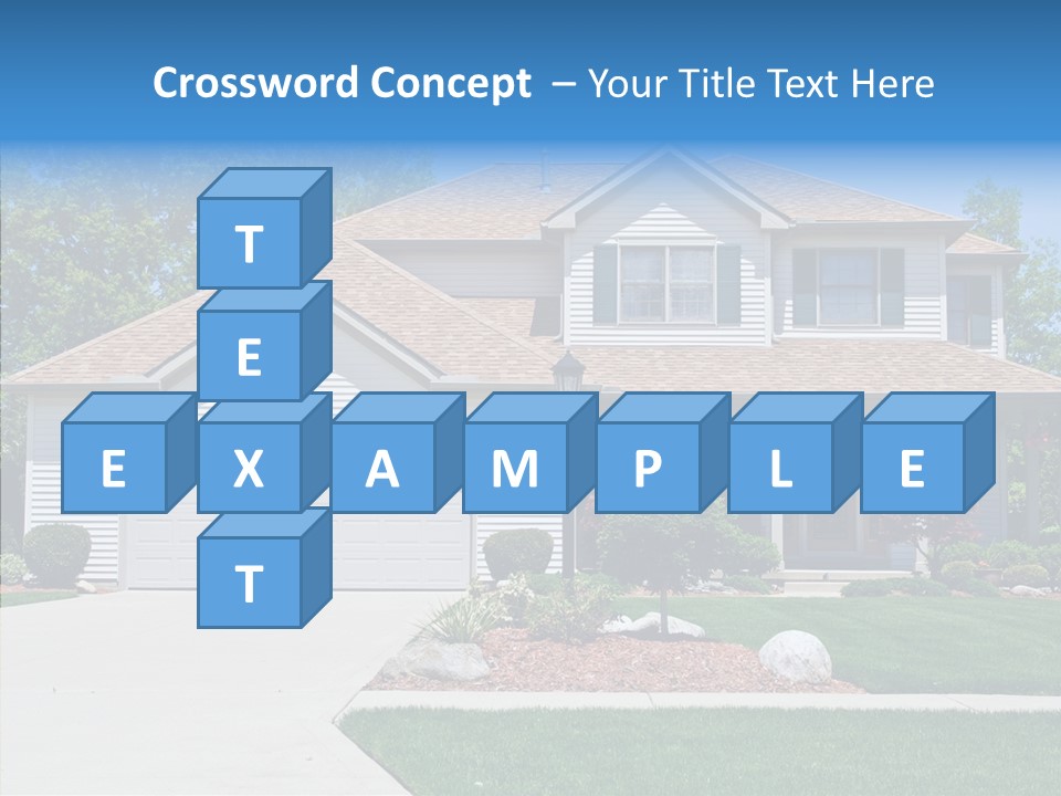 Door District Estate PowerPoint Template