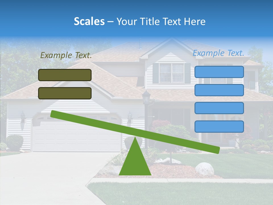 Door District Estate PowerPoint Template
