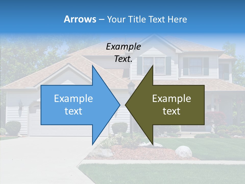 Door District Estate PowerPoint Template
