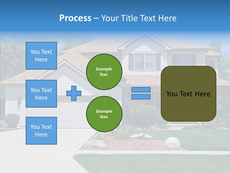 Door District Estate PowerPoint Template