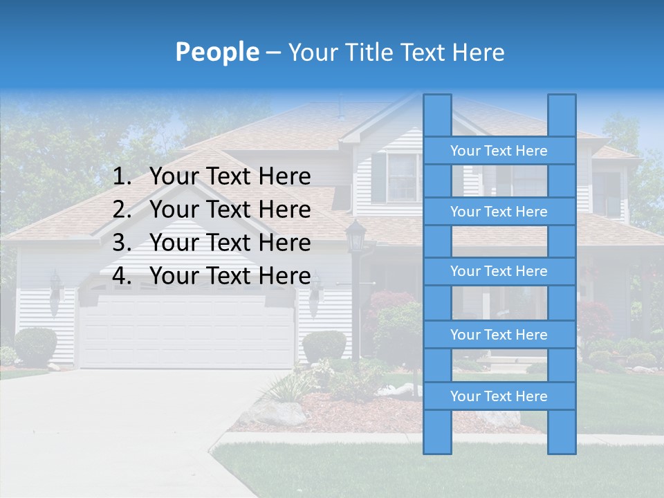 Door District Estate PowerPoint Template