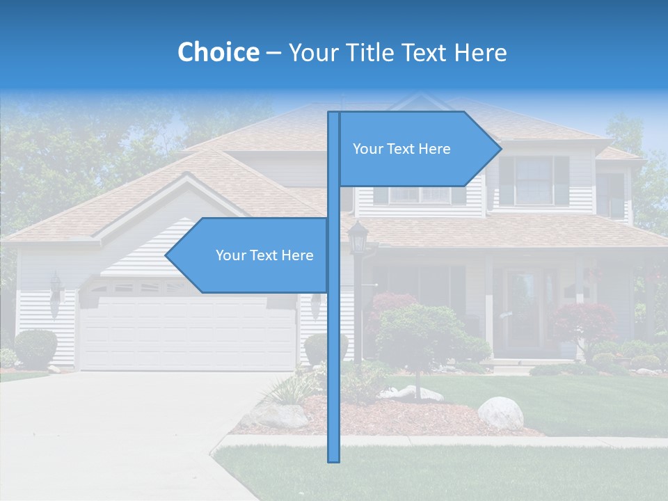 Door District Estate PowerPoint Template
