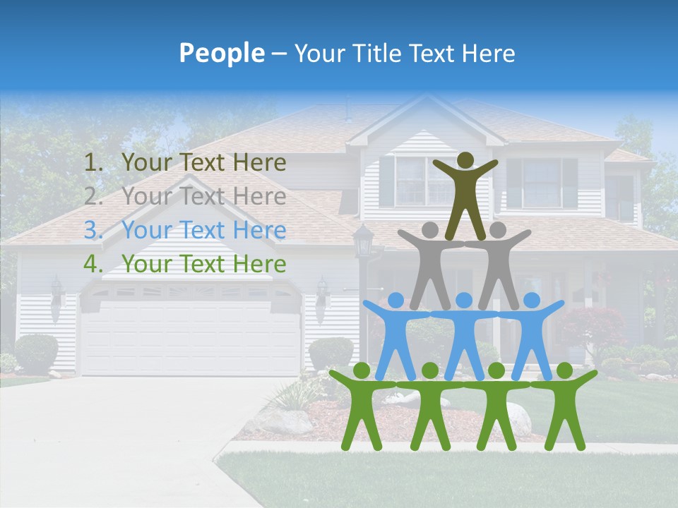 Door District Estate PowerPoint Template