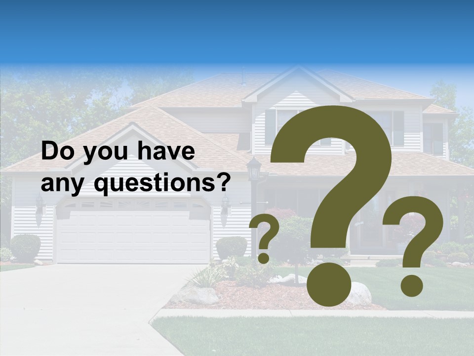 Door District Estate PowerPoint Template