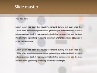 Row Traditional Decoration PowerPoint Template