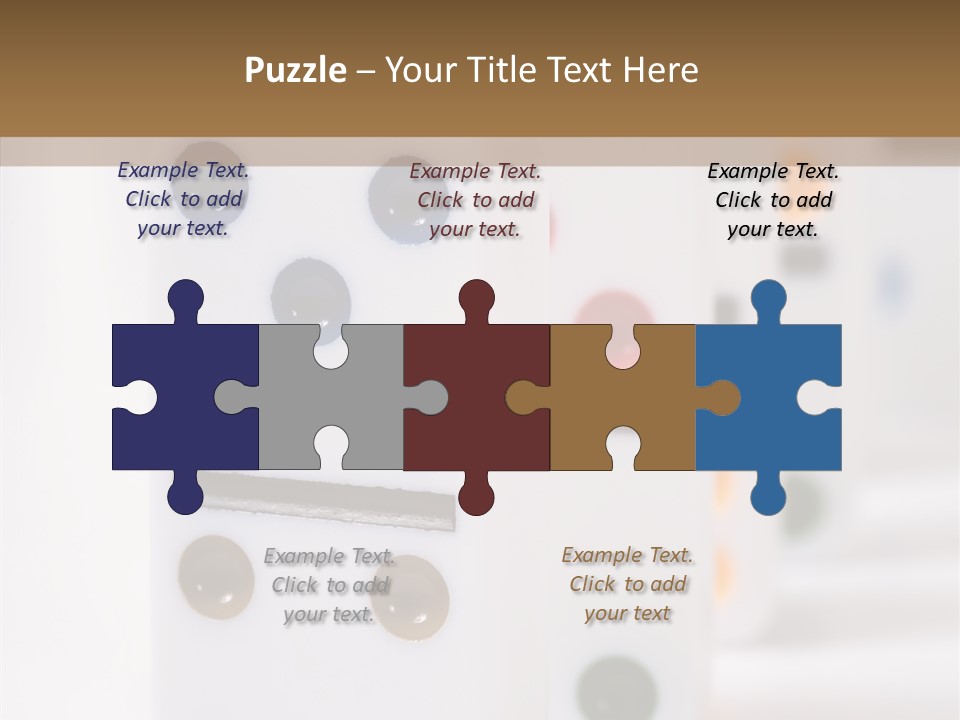 Row Traditional Decoration PowerPoint Template