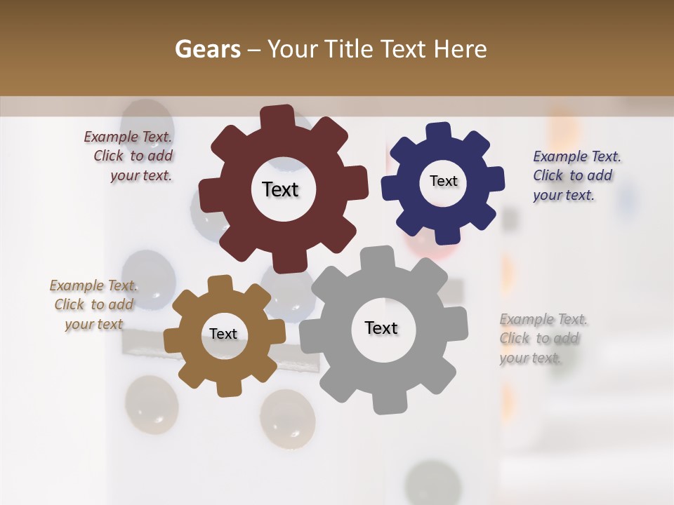 Row Traditional Decoration PowerPoint Template