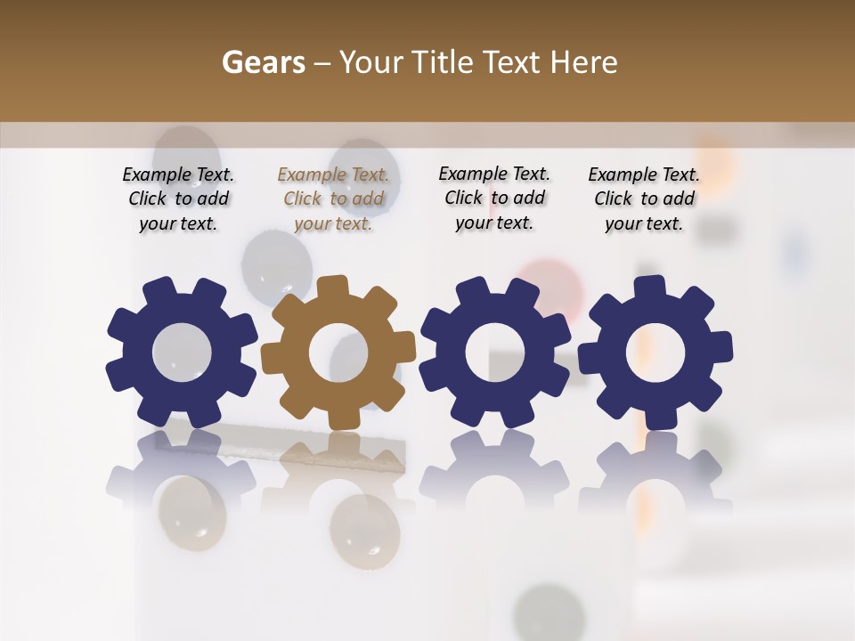 Row Traditional Decoration PowerPoint Template