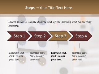 Row Traditional Decoration PowerPoint Template