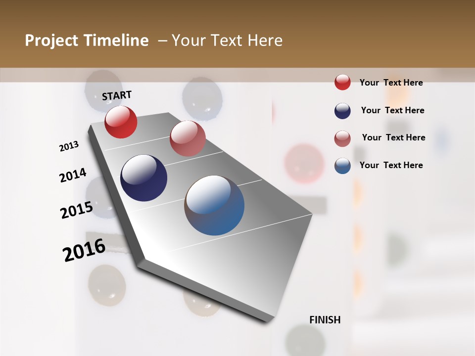 Row Traditional Decoration PowerPoint Template