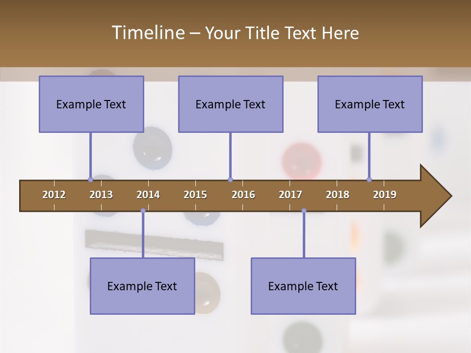 Row Traditional Decoration PowerPoint Template