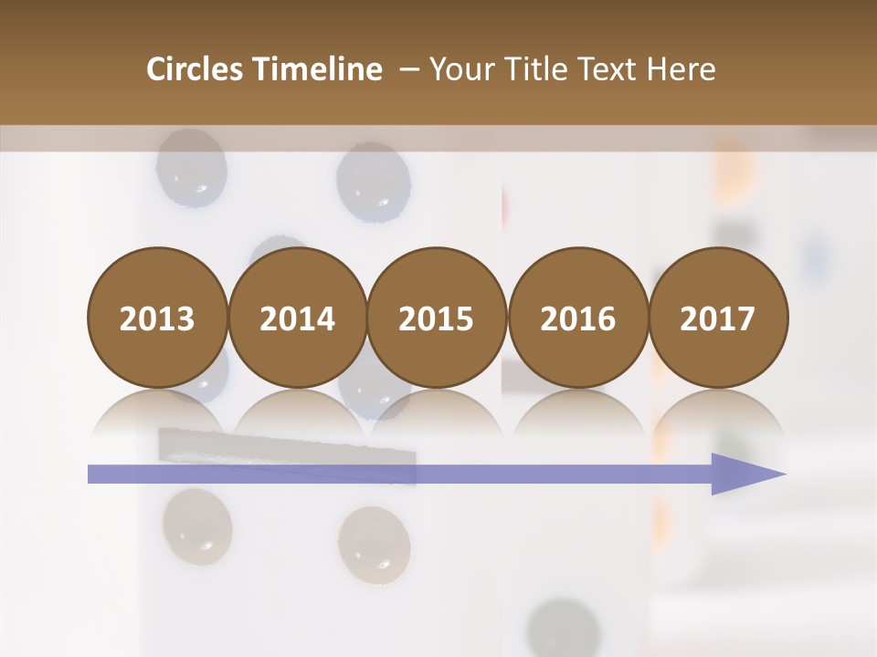 Row Traditional Decoration PowerPoint Template