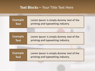 Row Traditional Decoration PowerPoint Template