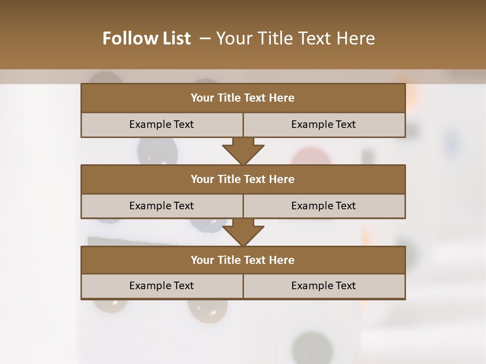 Row Traditional Decoration PowerPoint Template
