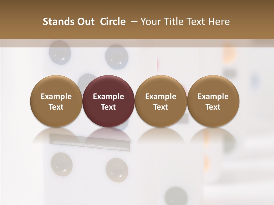 Row Traditional Decoration PowerPoint Template