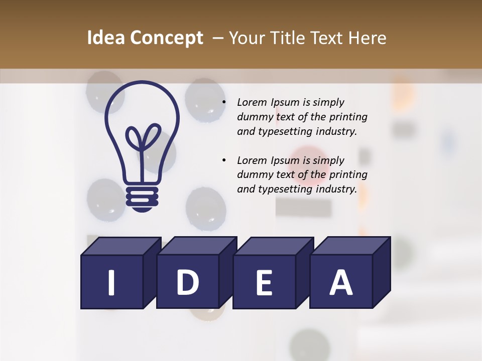 Row Traditional Decoration PowerPoint Template