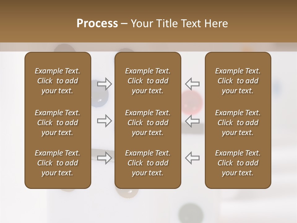 Row Traditional Decoration PowerPoint Template