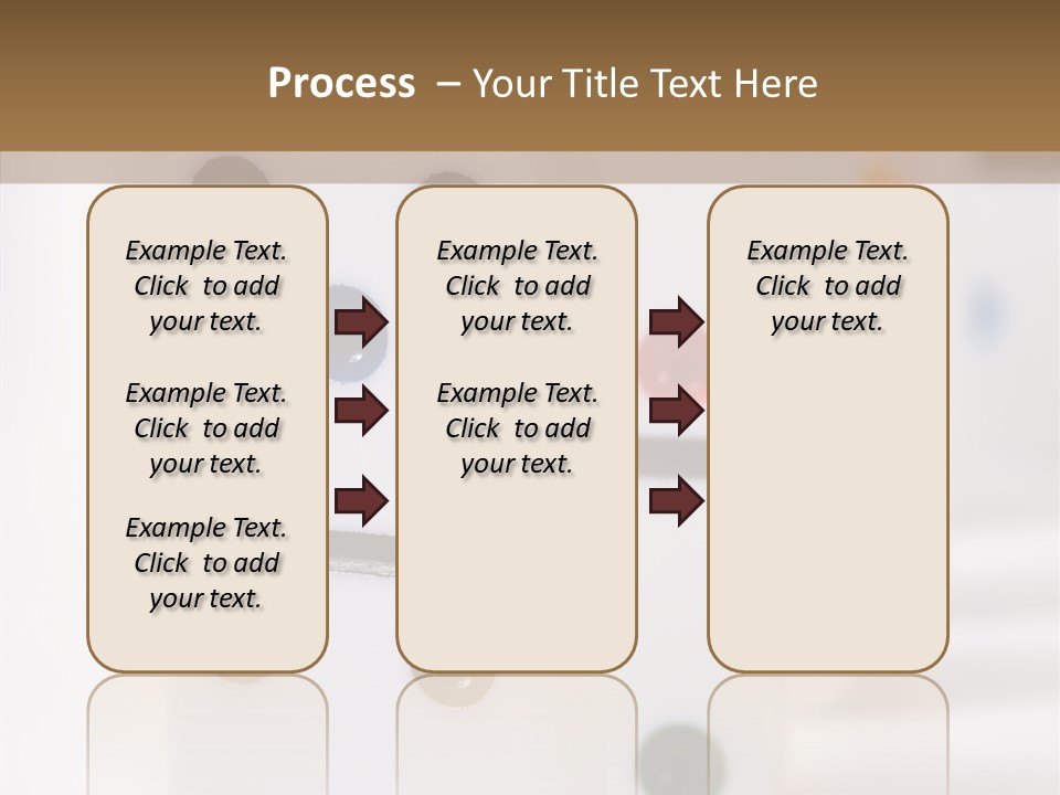 Row Traditional Decoration PowerPoint Template