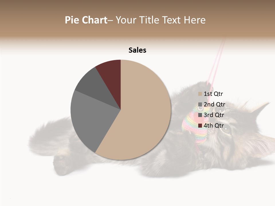 Isolated Mouse Grey PowerPoint Template