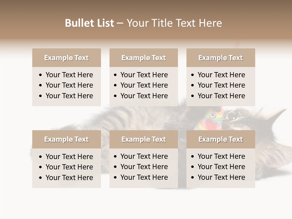 Isolated Mouse Grey PowerPoint Template