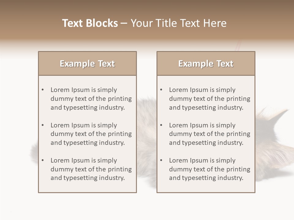 Isolated Mouse Grey PowerPoint Template