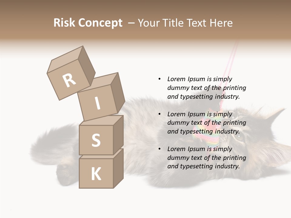 Isolated Mouse Grey PowerPoint Template