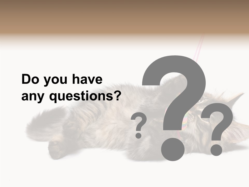 Isolated Mouse Grey PowerPoint Template