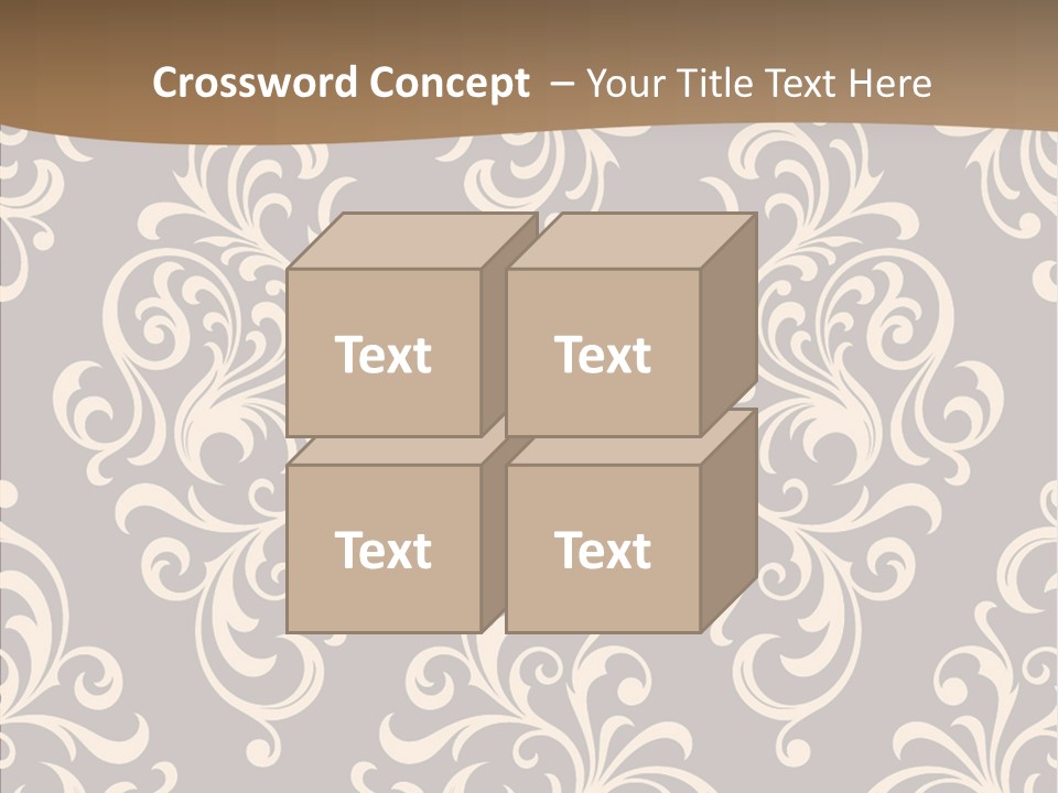Natural Seamless Abstract PowerPoint Template