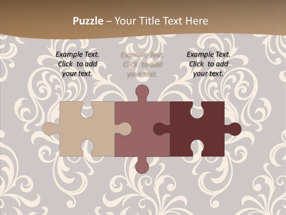 Natural Seamless Abstract PowerPoint Template