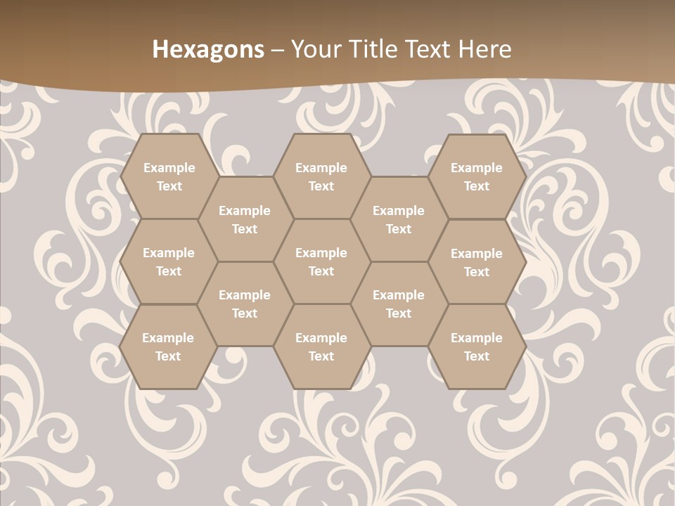 Natural Seamless Abstract PowerPoint Template