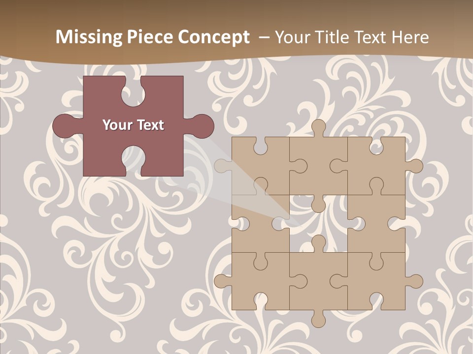 Natural Seamless Abstract PowerPoint Template