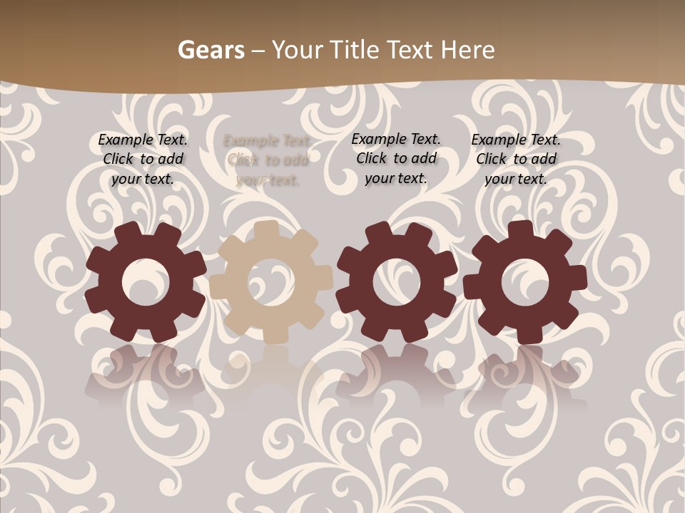 Natural Seamless Abstract PowerPoint Template